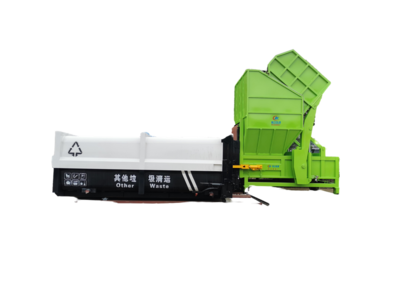 智能化垃圾壓縮站 兩箱三位垃圾中轉(zhuǎn)站的清潔機械與設備